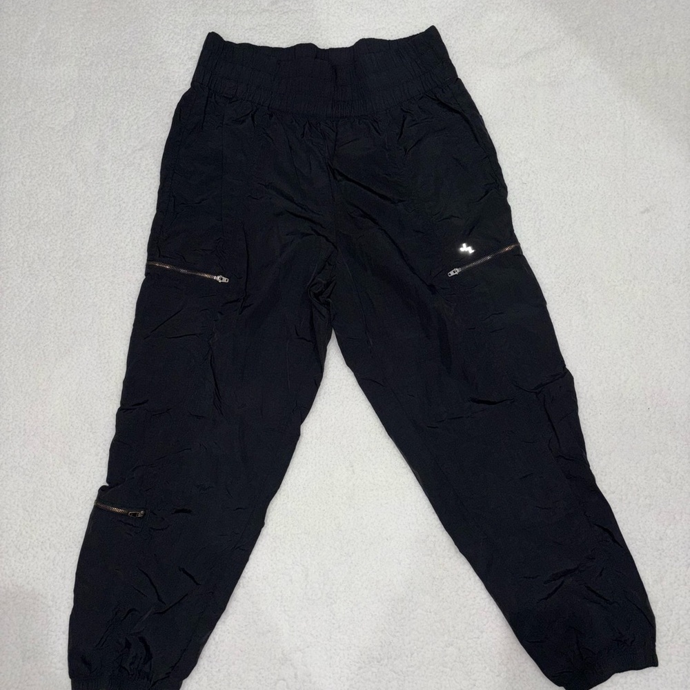 JoyLab High-rise Black Joggers - Picture 2 of 2